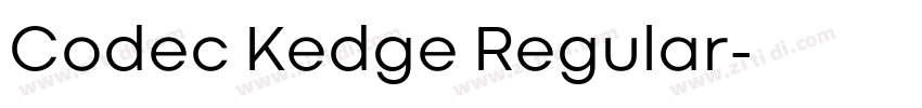 Codec Kedge Regular字体转换 Codec Kedge Regular字体转换